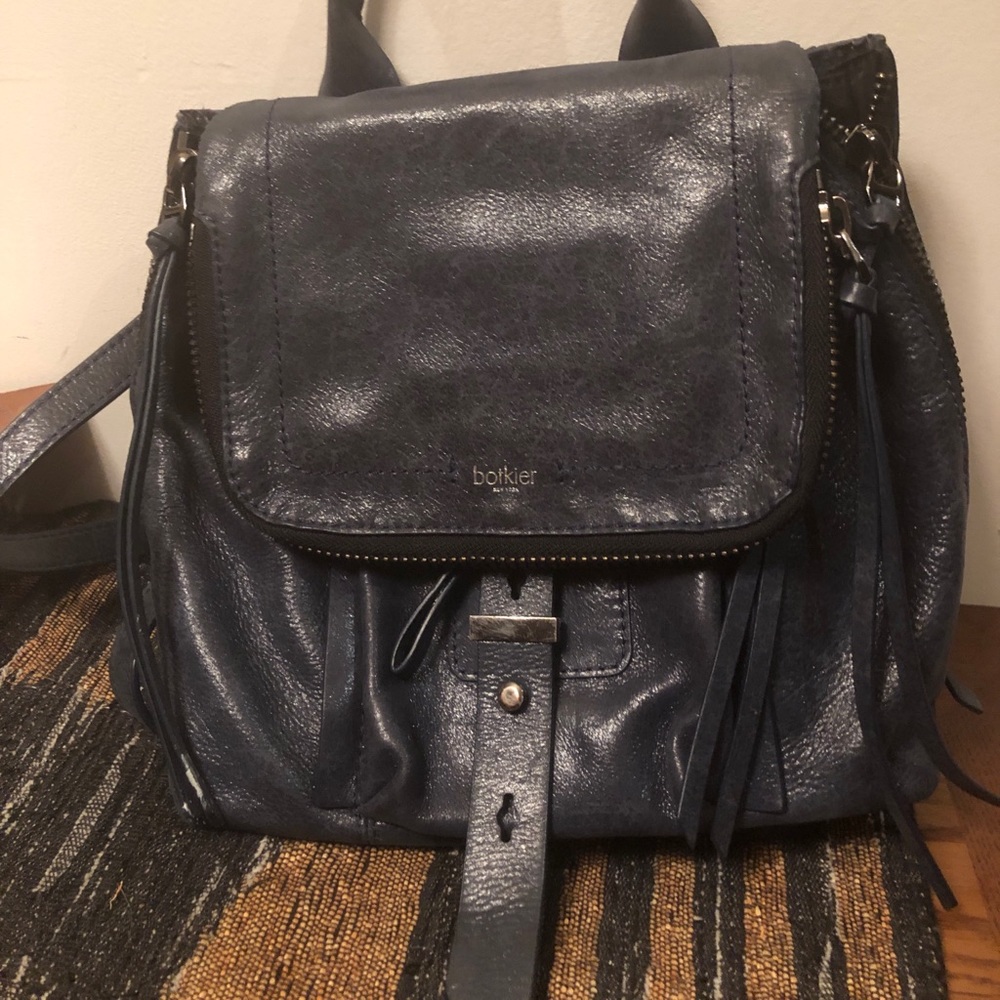 botkier convertible leather backpack/purse